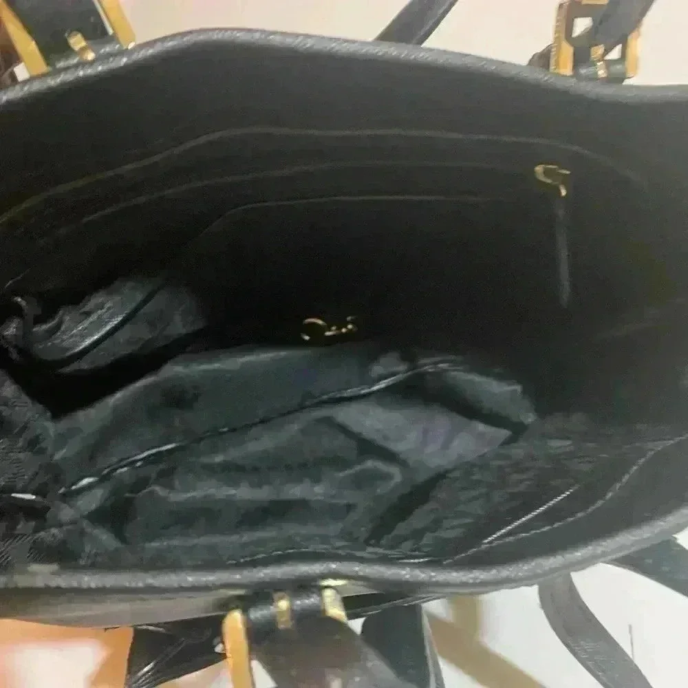 Michael kors Black saffiano leather hobo handbag
